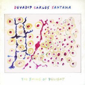 2LP Devadip Carlos Santana Swing Of Delight 35AP19078 CBS SONY Japan Vinyl /00500