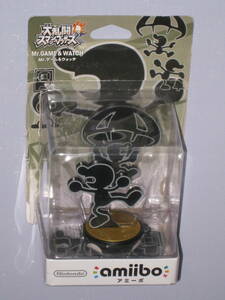 ★☆ アミーボ Mr. ゲーム&ウォッチ 大乱闘スマッシュブラザーズ amiibo Mr. GAME&WATCH パラシュート ☆★