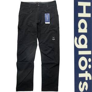 定1.7万 新品◆Haglofs◆防水 ストレッチ Moran Pant モラン ソフトシェル パンツ US L JPN XL 黒◆ホグロフス アウトドア 603939◆J2106a