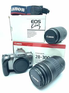 ☆外観美品☆ Canon EOS Kiss 7 レンズ2本セット　キヤノン フィルムカメラ 