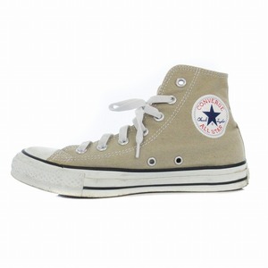 コンバース CONVERSE キャンバス オールスター カラーズ ハイカット スニーカー 24cm ベージュ 1CL128 レディース