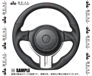 REAL レアル プレミアム (Dシェイプ/ナッパオールレザー/ブラック×レッドユーロステッチ)　BRZ　ZC6　2012/3～2016/8 (F4-D-LPB