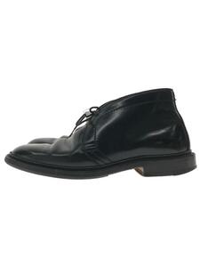 Alden◆チャッカブーツ/US7.5/BLK/レザー/12527