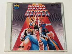 CD　ワールドヒーローズ　/　SNK　NEOGEO　/　PCCB-00106