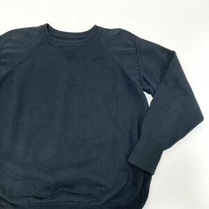 激レア RELIEF期 1999SS UNDERCOVER ラグラン 前V スウェット ブラック 黒 Lサイズ アンダーカバー 90s VINTAGE archive 1780