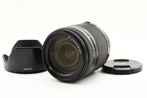 Sony DT 18-250mm f/3.5-6.3 SAL18250 Zoom Lens For A-Mount /フード、前キャップ付き [良品] #2221419