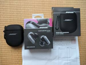 【美品／送料込み】Bose QuietComfort Ultra Earbuds ワイヤレスイヤホン　＋　Wireless Charging Case Cover