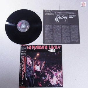 ☆レコード 12inch LP アイアン・メイデン・ライヴ + ワン IRON MAIDEN LIVE + one EMS-41001 東芝EMI TOSHIBA EMI 【20