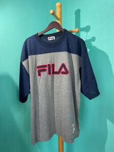 FILA フィラ　ビックサイズ　アイスホッケーシャツ　ダンス　HIP HOP 中古品　古着