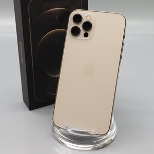 Apple iPhone12 Pro 128GB Gold A2406 3H551J/A バッテリ100% ■ドコモ★Joshin3806【1円開始・送料無料】