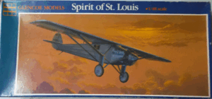 GLENCOE MODELS/1/48/SPIRIT OF ST.LOUIS／リンドバーク大西洋横断機体/未組立品