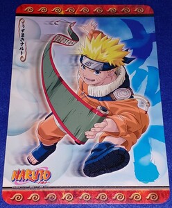 即決 送料無料 BANDAI バンダイ 2002 ジャンボカードダス NARUTO ナルト パッドダス マウスパッド うずまきナルト