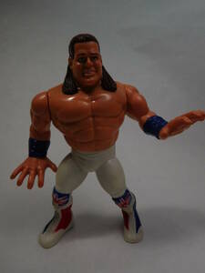 ブリティッシュブルドッグ wwf 1992年 デイビーボーイ・スミス ハズブロ hasbro プロレス フィギュア 中古品