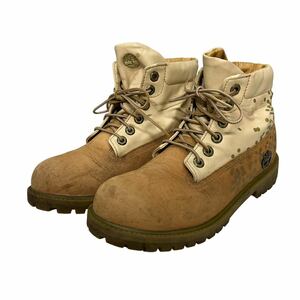 BB947 Timberland ティンバーランド ワークブーツ レースアップ6ホールブーツ 5M 約 23cm キャメル ベージュ