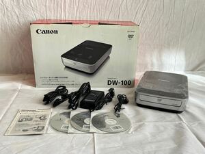 使用回数:少 Canon DVDライター DW-100