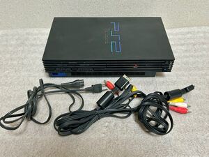 SONY PS2 SCPH-30000 プレイステーション2 ブラック通電確認 PlayStation2