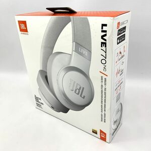 《未開封》JBL LIVE770NCWHT ハイブリッド ノイズキャンセリング ワイヤレスヘッドホン/店頭/他モール併売《家電・山城店》B295