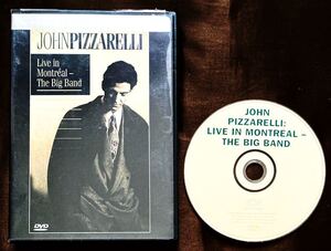 DVD/ジョン・ピザレリ/7弦ジャズ・ギター&ビッグ・バンド/弾語り&7弦JAZZ GUITAR名手/JOHN PIZZARELLI/ライヴ/LIVE/NTSC/1992年