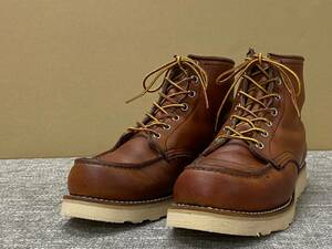 良品 80s REDWING 875 アイリッシュセッター 旧犬タグ 7.5E ヴィンテージ 1988年製