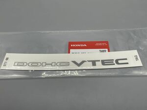 ■■■在庫有すぐ発送 ホンダ純正 DOHC VTEC ステッカー インテグラ DC2 DB8 ホンダ INTEGRA タイプR デカール リアガラス⑫