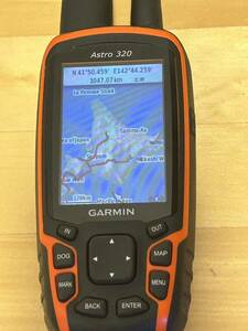 ガーミン　アストロ　３２０　Garmin　Astro　３２０　ロングアンテナ　日本語　全国地図入り