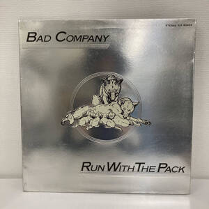 Bad Company バッド・カンパニー Run With The Pack ILS-80455 LP 12インチ Island Records 洋楽ロック レコード