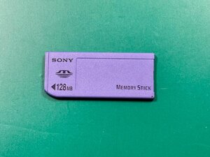 SONY ソニー MEMORY STICK メモリースティック 128MB 1枚 フォーマット済み 動作確認済みジャンク品