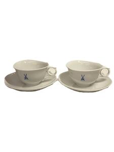 Meissen◆カップ&ソーサー/2点セット/WHT/28613/28623