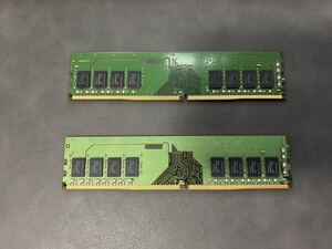 【即決 送料無料】HMA81GU6DJR8N-XN HYNIX 1RX8 PC4-3200 16GB(8GB x2) 2枚セット 中古品