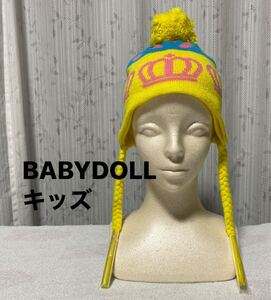 新品　BABY DOLL ドットニット帽　美品　未使用　商品タグ付き　50〜54cm ガールズ　おまとめ発送可能