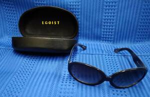 中古　EGOIST エゴイスト サングラス　ケース付　EGS-2010 20％　 62ロ17-125