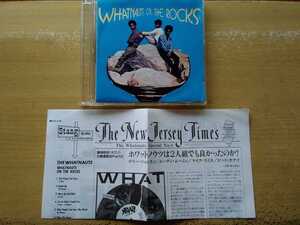 即決 Whatnauts/Whatnauts On The Rocks(1972年/Stang)国内盤 PCD-3738/prod.George Kerr/甘茶 対談 テリージョンスン×ムーディ ムーニー