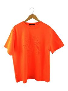 LOUIS VUITTON◆LVヴェジェトゥルレースエンブロイダリーT/Tシャツ/L/ポリエステル/ORN/1A7QO5