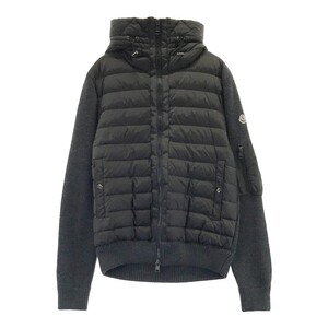 【1円】MONCLER モンクレール D20919402800 切替 ダウンジャケット グレー系 M [240101380207]