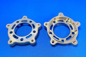 ＊新商品＊ディスクアタッチメント For Brembo Super Sport DiskΦ310 シルバーアルマイト GSX-R750 J/K/RK/L/M GSX-R1100 K/L/M/N