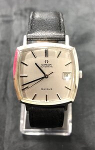 【5MK小10007E】★１円スタート★OMEGA★オメガ★GENEVE★ジュネーブ★AUTOMATIC★腕時計★自動巻き★稼働★メンズ★デイト★