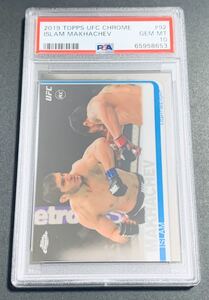 PSA 10 2019 Topps Chrome UFC Islam Makhachev 92 RC Rookie マカチェフ　ルーキー