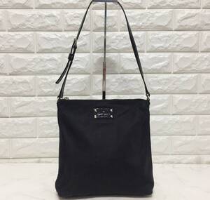 no20478 kate spade new york ケイトスペード ナイロン エナメル 斜め掛けショルダー バッグ ポシェット ☆