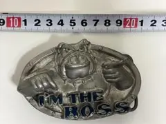 ベルト　バックルのみ　THE BULLDOG BUCKLE co製イングランド製