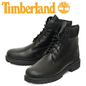 Timberland (ティンバーランド) A41MW-EL2 6in PREM WP BT 6インチプレミアムウォータープルーフブーツ Black Out TB540 US8.5-約26.5cm