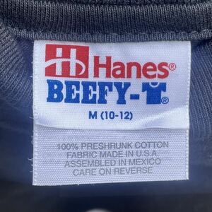 deadstock USA製 Hanes BEEFY-T 黒　無地 Tシャツ 90s