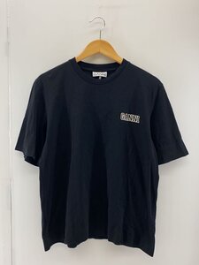 GANNI◆Tシャツ/S/コットン/BLK