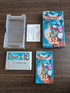 【美品動作品】SFCソフト ドラゴンクエスト3 ドラクエ 3 スーパーファミコン 箱説ハガキ付