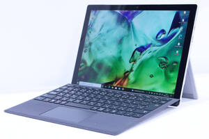 1円～ キーボード付 Office2019 省電力モデル Surface Pro 5 m3-7Y30 4G SSD128G 12.3型PixelSense 顔認証 Win10リカバリ