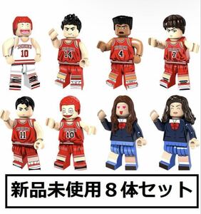 新品LEGOレゴ互換　スラムダンク　A ミニフィグ人形セット