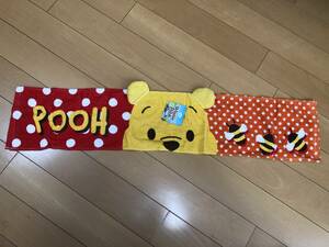 送料込 未使用 くまのプーさん マスクタオル ディズニー 約100×20cm