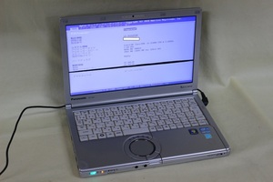 ジャンク品ノートパソコン Panasonic Let