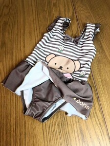 ワンピース水着　女の子　100 塗り潰しあり　スイムウェア　23-1121-01