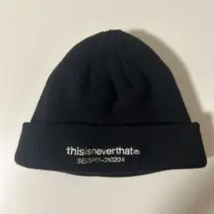 thisisneverthat ニット帽 SE/SP01-010224 黒