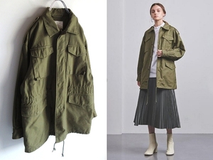 定番 HYKE ハイク M-51 FIELD JACKET BIG FIT 米軍ビンテージ型 ビッグフィット フィールドジャケット ミリタリージャケット 1/S 男女着可